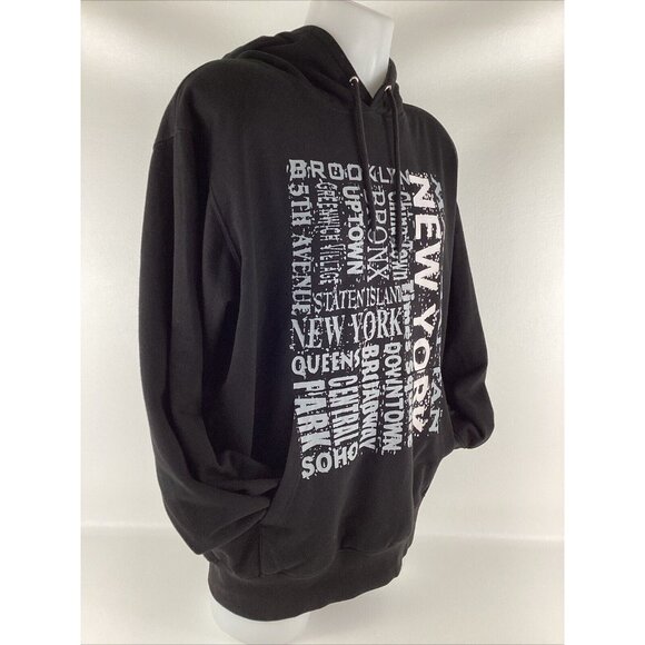 NGT New York Hoodie Men's Size Large L Soho Time Square Broadway Central Park - Picture 3 of 10